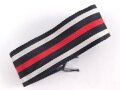 Ordensband für eine breite Bandspange zum Ehrenkreuz für Frontkämpfer / Kriegsteilnehmer. Breite 25mm, sie erhalten je 10cm abgeschnitten