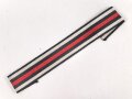 Ordensband für eine Bandspange zum Ehrenkreuz für Frontkämpfer / Kriegsteilnehmer. Breite 15mm, Länge 14,5cm