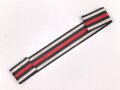Ordensband für eine Bandspange zum Ehrenkreuz für Frontkämpfer / Kriegsteilnehmer. Breite 15mm, Länge 14,5cm