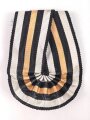 Ordensband für eine Ordenspange zum Ehrenkreuz für Frontkämpfer / Kriegsteilnehmer. Breite 25mm