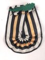 Ordensband für eine Ordenspange zum Ehrenkreuz für Frontkämpfer / Kriegsteilnehmer. Breite 25mm