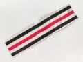 Ordensband für eine breite Bandspange zum Ehrenkreuz für Witwen und Waisen. Breite 25mm, Länge 11cm