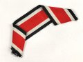 Ordensband zum Eisernen Kreuz 2. Klasse 1939 .Breite 30mm, von einer Feldbluse abgetrennt