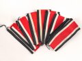 Ordensband für Eisernes Kreuz 2.Klasse 1939. Original konfektionierter Abschnitt mit 29cm Länge und 30mm Breite.  Preis je 1 Stück. Jeweils angeschmutzt