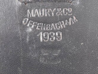 Tasche für Schnurloser Überträger Wehrmacht datiert 1939, Gebraucht