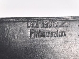 Tasche für Schnurloser Überträger Wehrmacht datiert 1937, Gebraucht