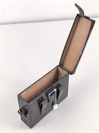 Tasche für Schnurloser Überträger Wehrmacht datiert 1937, Gebraucht