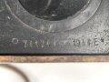 Feldfernsprecher 33 Wehrmacht, datiert 1944.  Ungereinigt, Funktion nicht geprüft