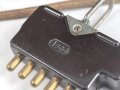Feldfernsprecher 33 Wehrmacht, datiert 1944.  Ungereinigt, Funktion nicht geprüft