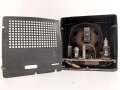 Deutscher Kleinempfänger , Hersteller G.Schaub Pforzheim. Optisch gut, ungereinigt, Stecker neuzeitlich ergänzt,  Funktion nicht geprüft