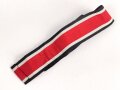Ordensband zur breiten Bandspange für Eisernes Kreuz 2. Klasse 1939 .Breite 25mm, Länge 26cm