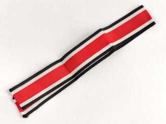 Ordensband zur breiten Bandspange für Eisernes Kreuz 2. Klasse 1939 .Breite 25mm, Länge 35cm