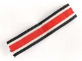 Ordensband zur breiten Bandspange für Eisernes Kreuz 2. Klasse 1939 .Breite 25mm, Länge 22cm