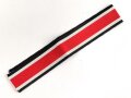 Ordensband zur breiten Bandspange für Eisernes Kreuz 2. Klasse 1939 .Breite 25mm, Länge 30cm