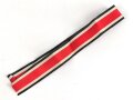 Ordensband zur breiten Bandspange für Eisernes Kreuz 2. Klasse 1939 .Breite 25mm, Länge 42cm