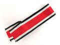 Ordensband zur breiten Bandspange für Eisernes Kreuz 2. Klasse 1939 .Breite 25mm, Länge 22cm