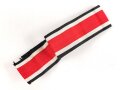 Ordensband zur breiten Bandspange für Eisernes Kreuz 2. Klasse 1939 .Breite 25mm, Länge 22cm