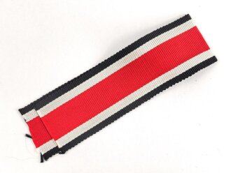 Ordensband zur breiten Bandspange für Eisernes Kreuz 2. Klasse 1939 .Breite 25mm, Länge 18cm