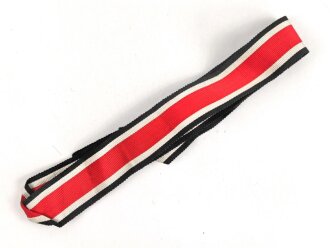 Ordensband zur breiten Bandspange für Eisernes Kreuz 2. Klasse 1939 .Breite 25mm, Länge 67cm