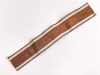 Ordensband zum Schutzwall Ehrenzeichen. Breite 30mm, Länge 19cm