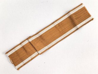 Ordensband zum Schutzwall Ehrenzeichen. Breite 30mm, Länge 14cm