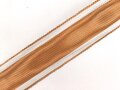 Ordensband zur Breiten Bandspange des Schutzwall Ehrenzeichen. Breite 25mm, sie erhalten je 10cm von der Rolle abgeschnitten