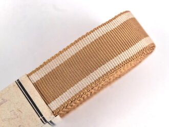 Bündel Ordensband  zur Bandspange für Schutzwall Ehrenzeichen.  Breite 15mm . In der originalen Banderole, laut dieser 10 Meter