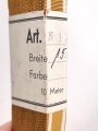 Bündel Ordensband  zur Bandspange für Schutzwall Ehrenzeichen.  Breite 15mm . In der originalen Banderole, laut dieser 10 Meter