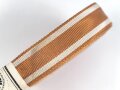 Bündel Ordensband  zur Bandspange für Schutzwall Ehrenzeichen.  Breite 15mm . In der originalen Banderole, laut dieser  25 Meter