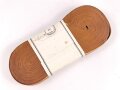 Bündel Ordensband  zur Bandspange für Schutzwall Ehrenzeichen.  Breite 15mm . In der originalen Banderole, laut dieser  25 Meter