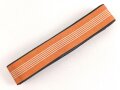 Ordensband zur Breiten Bandspange der Olympia Erinnerungsmedaille 1936. Breite 25mm, sie erhalten je 10cm von der Rolle abgeschnitten