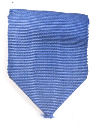 Ordensband  blau für diverse Ehrenzeichen , z.B. Treudienstehrenzeichen und viele Dienstauszeichnungen. Breite 30mm, Länge wie fotografiert knapp 5cm, unten geöffnet