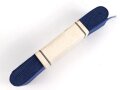 Bündel Ordensband  blau für diverse Ehrenzeichen , z.B. Treudienstehrenzeichen und viele Dienstauszeichnungen. Breite 30mm, in der originalen Banderole, laut dieser 5 Meter