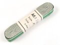 Bündel Ordensband  für die Bandspange zur Tapferkeits Auszeichnung der Ostvölker in Silber. Breite 15mm, In der originalen Banderole, laut dieser 10 Meter