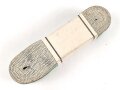 Bündel Ordensband  zur Tapferkeits Auszeichnung der Ostvölker in Silber. Breite 30mm, In der originalen Banderole, laut dieser 10 Meter