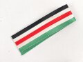 Ordensband für die Deutsch-Italienische Erinnerungsmedaille an den Feldzug in Afrika. Breite 25mm, Länge 17