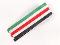 Ordensband für die Deutsch-Italienische Erinnerungsmedaille an den Feldzug in Afrika. Breite 25mm, Länge 17