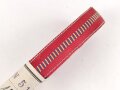 Bündel Ordensband  zur Bandspange der Medaille Kreuzzug gegen den Kommunismus 1941. Breite 15mm, in der originalen Banderole, laut dieser 15 Meter
