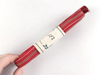 Bündel Ordensband  zur Bandspange der Medaille Kreuzzug gegen den Kommunismus 1941. Breite 15mm, in der originalen Banderole, laut dieser 22 Meter