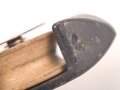 Schnurgewicht für den grossen Klappenschrank datiert 1935