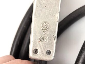 Verbindungskabel 30 adrig zum großen Feldklappenschrank der Wehrmacht. Sehr guter Zustand, datiert 1941