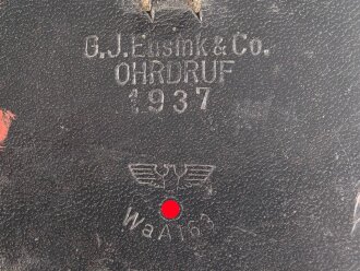 Tasche zum Elementprüfer Wehrmacht, datiert 1937