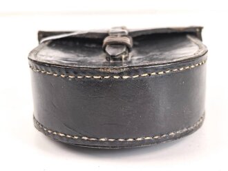 Tasche zum Kopffernhörer 33 der Wehrmacht. Guter Zustand, datiert 1941