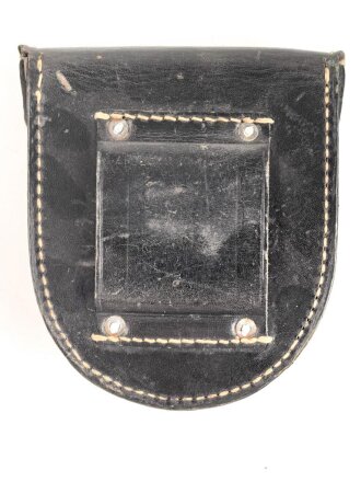 Tasche zum Kopffernhörer 33 der Wehrmacht. Guter Zustand, datiert 1941