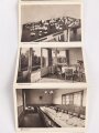 Führerinnen-Schule des Obergaues 13 Hessen-Nassau, 12 Fotos (Drucke) auf Papier in einer Kuvert-Hülle. Maße 9 x13 cm