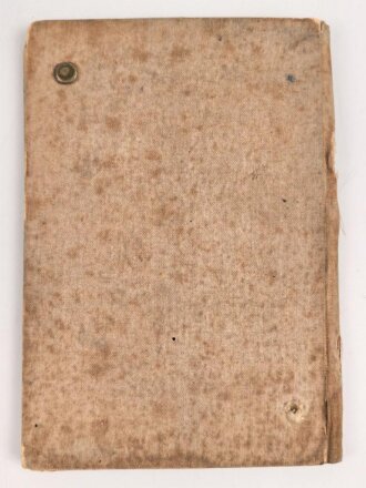 k.u.k. Österreich, Landsturm Pass eines ehemaligen Angehörigen des Infanterie Regiments Nr 92, datiert 1901