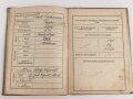 k.u.k. Österreich, Landsturm Pass eines ehemaligen Angehörigen des Infanterie Regiments Nr 92, datiert 1901