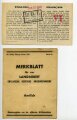 Merkblatt für zur Landarbeit entlassene Deutsche Kriegsgefangene, herausgegeben von der alliierten Militärbehörde