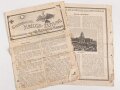 Champagne Kriegs-Zeitung herausgegeben vom VIII. Reserve Korps, 18. Januar 1916