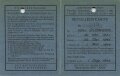 Mitgliedskarte Frankfurter Turngemeinde Eintracht und Frankfurter Turn- und Fechtclub, datiert 1946